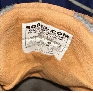 Sorel Kinetic RNEGD Caribou Waterproof Shoes Size 9 Casual Sneaker Hiking Sport